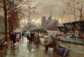 yxj047fD Impressionnisme Parisien scènes
